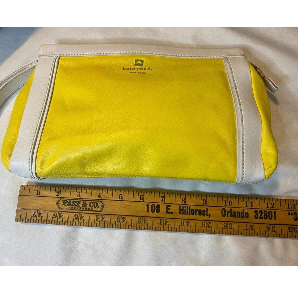 Kate‎ Spade Tria Hudson Street Limonium Clutch